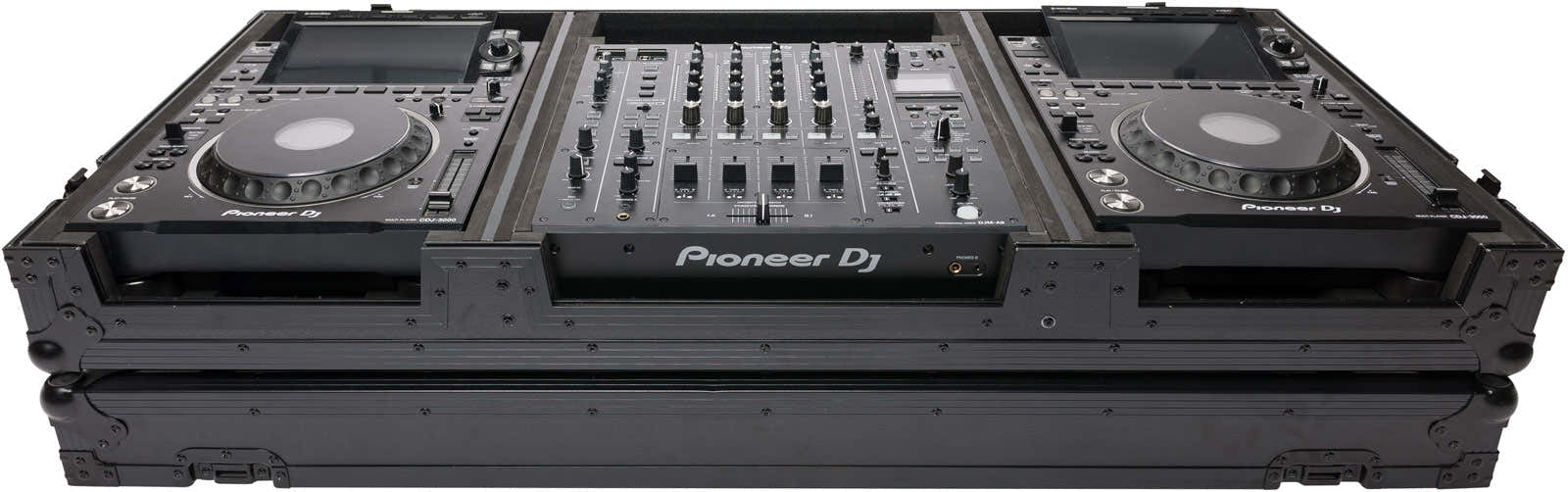 Maleta multiformato para reproductor/mezclador (V10/A9) conjunto negra/negra