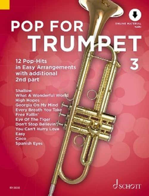 Bye Uwe - Pop For Trumpet Vol.3 + Audio Online - Trompette