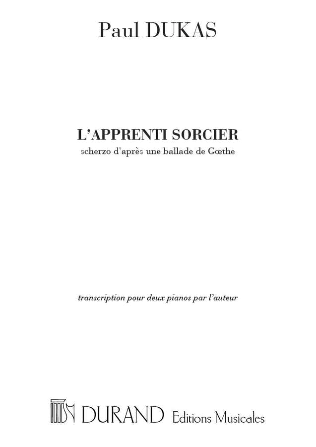 Dukas P. - L'apprenti Sorcier - 2 Pianos