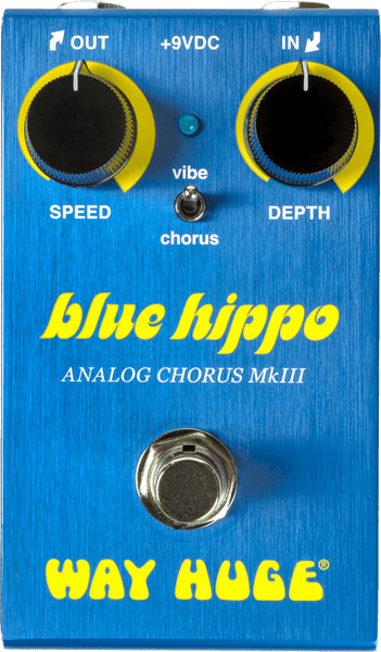 Way Huge EFFECT PEDALS MODULATION BLUE HIPPO MINI