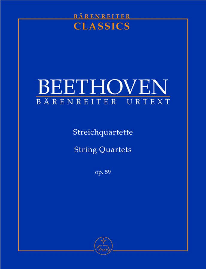 Beethoven L.van - Quatuors A Cordes Op.59 - Conducteur Poche