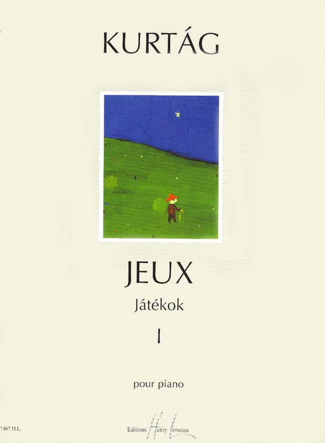 KURTAG GYORGY - JEUX (JATEKOK) VOL.1 - PIANO