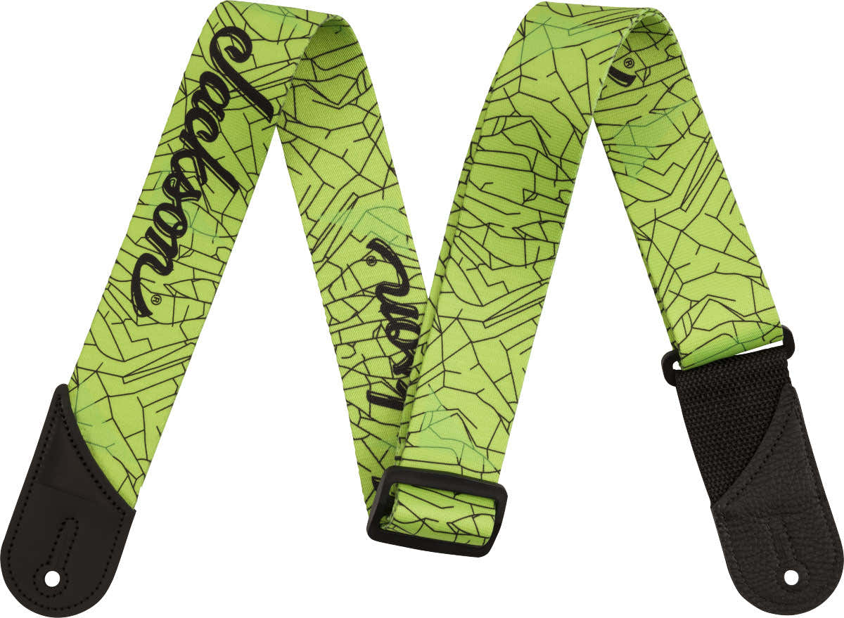 JACKSON® CRACKED MIRROR STRAP GREEN 2"