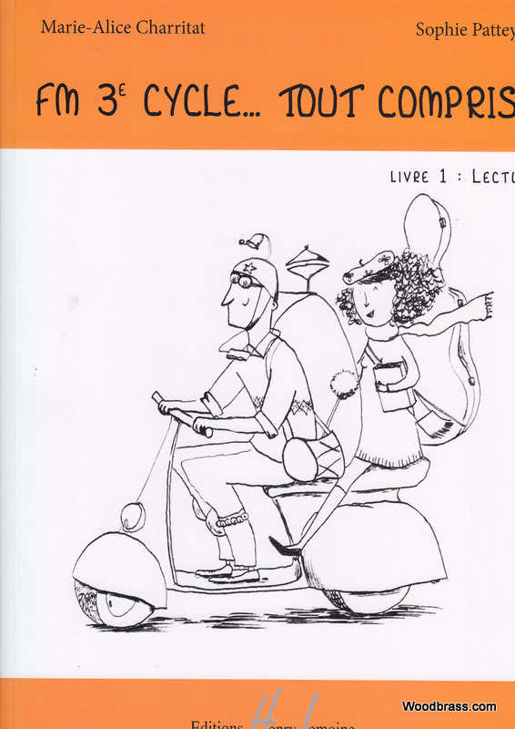 CHARRITAT M.A./PATTEY S. - LENGUAJE MUSICAL 3EME CICLO: ¡TODO INCLUIDO! - LIBRO 1: LECTURA