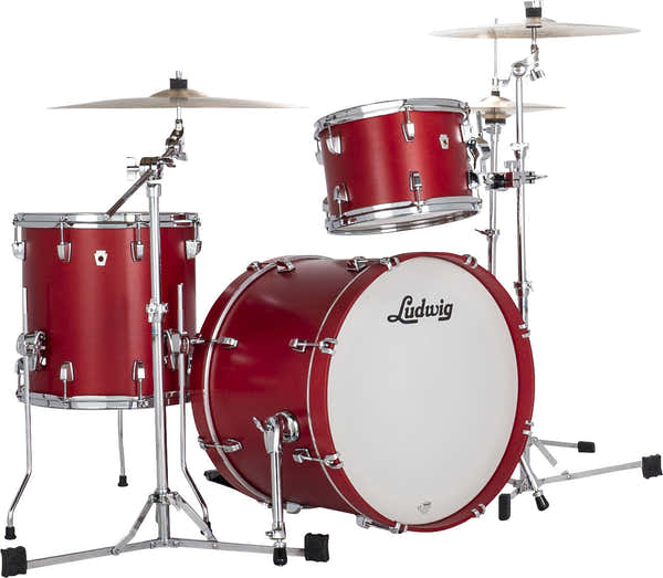 Ludwig Drums Ln34023Txpr - Neusonic 20" Downbeat - Rojo Diablo satinado