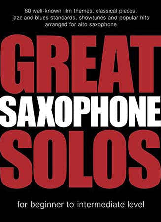 Wise Publications Great Saxophone Solos - 60 Themes - Alto Sax