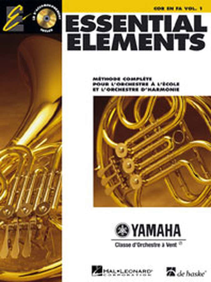 Essential Elements Vol.1 + CD - Cor En Fa