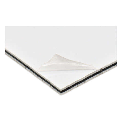 Material Placa De Golpeador 29 X 48cm X 2.4mm 3 Capas Blanco