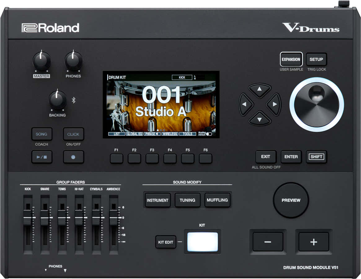 V51 V-drums Módulo de sonido
