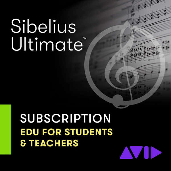 AVID Sibelius Ultimate 1Y Renovación Educación