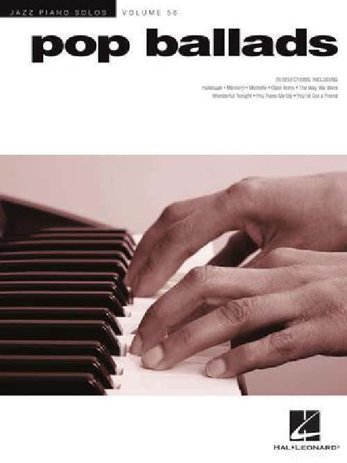 Pop Ballads - Piano - Jazz Piano Solos Series Volume 56