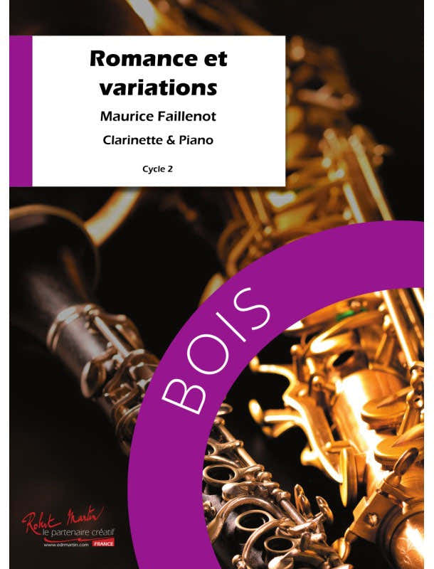 FAILLENOT M. - ROMANCE ET VARIATIONS
