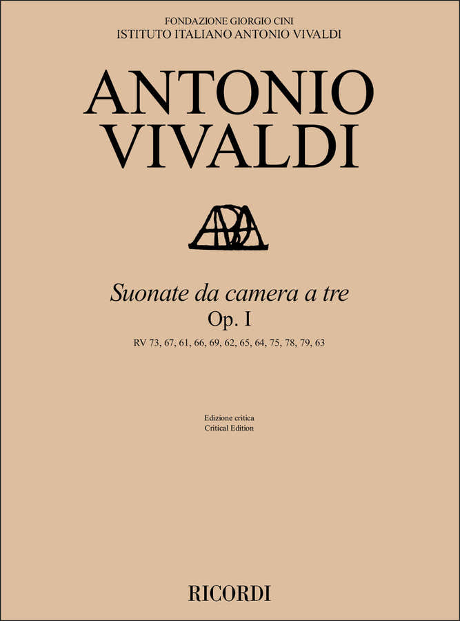 Suonate da camera a tre op. I