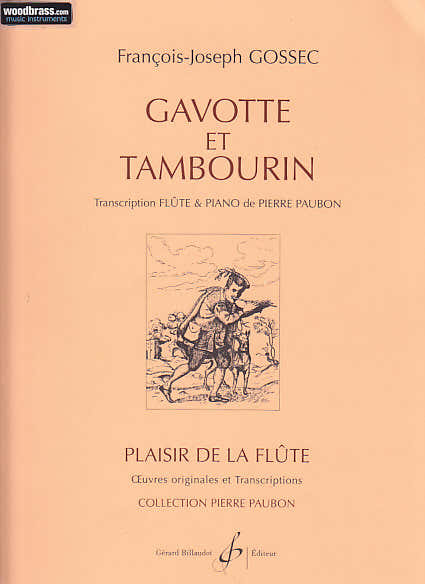 Gossec F.J. - Gavotte et Tambourin - Flute et Piano
