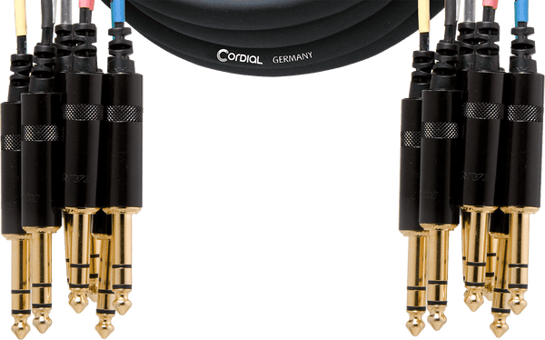 Multipar 8 Jack/jack Estéreo 5 M