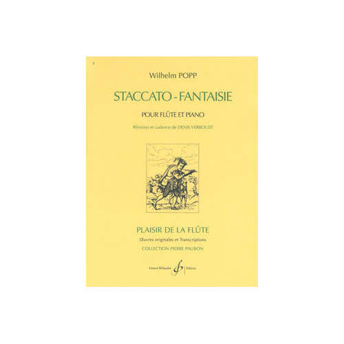 Popp Wilhelm - Staccato Faisie - Flute Piano