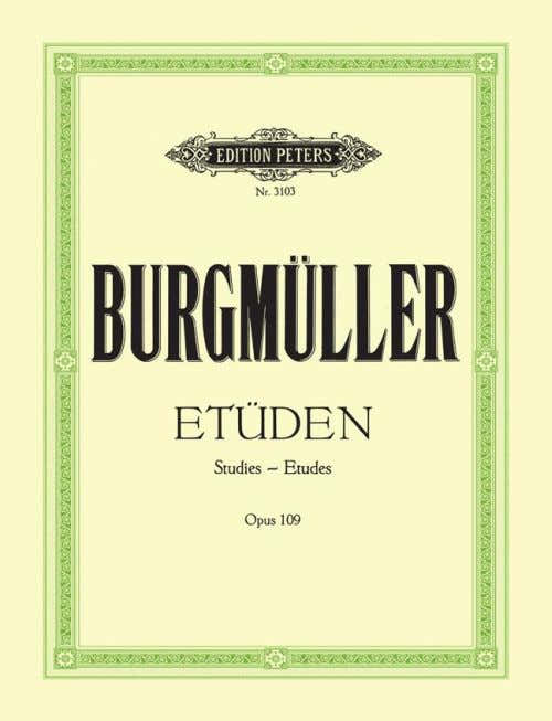 Burgmuller - Etudes Caracteristiques (18) Op.109 - Piano