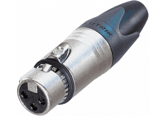 Neutrik XLR FEMALE PLUG 3-POLE XX SERIES