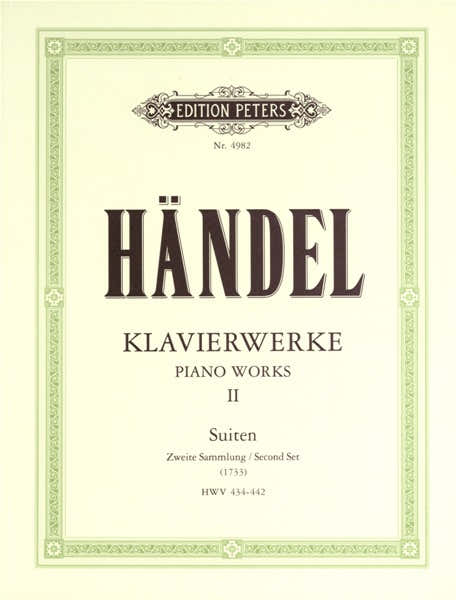 Handel George Friederich - Keyboard Works Vol.2 - Piano