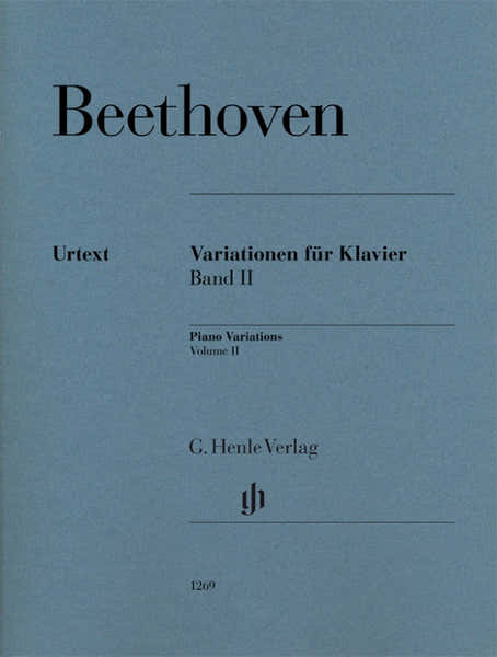 Beethoven L.V. - Variations For Piano Volume 2