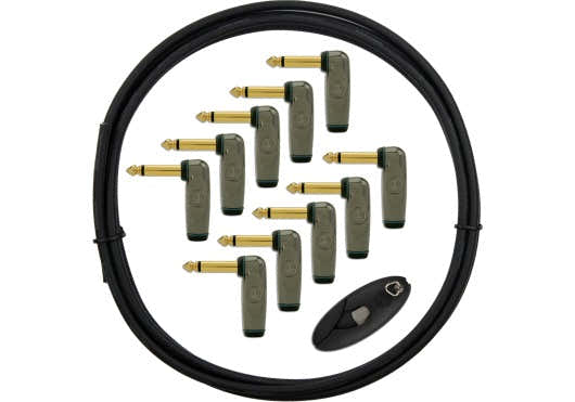 Kit de cables personalizados sin soldadura 10 Feet 10 conectores