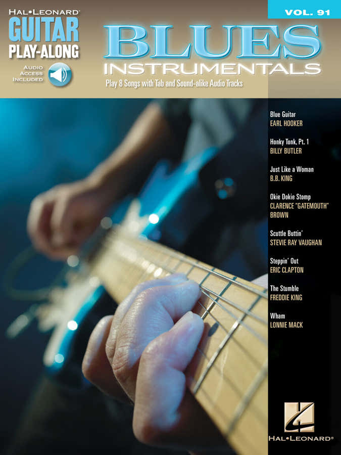 Guitar Play Along Vol.091 Blues Instrumentals + Audio En Ligne