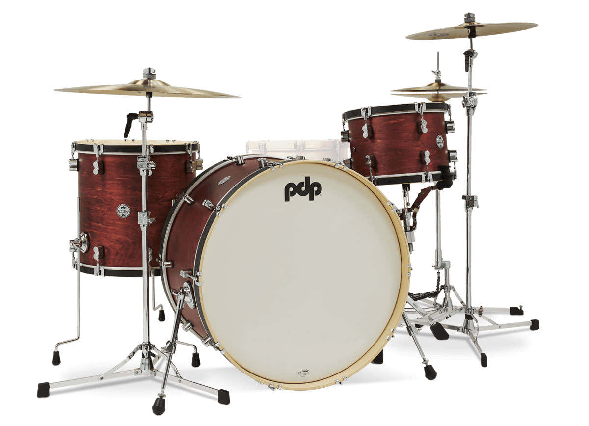 CONCEPT CLASSIC WOOD HOOP 3 SHELLS 26,13,16 OX BLOOD STAIN - PDCC2613OB