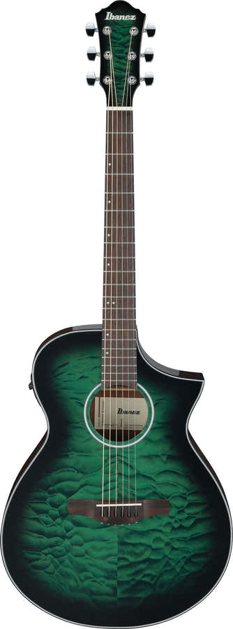 AEWC16QATEH Sunburst esmeralda transparente
