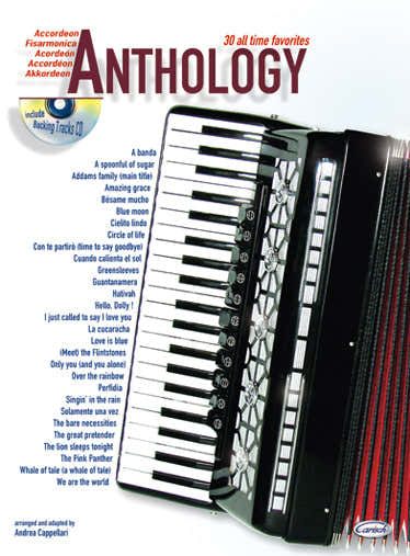 Cappellari A. - Anthology Vol.1 + CD - Accordeon