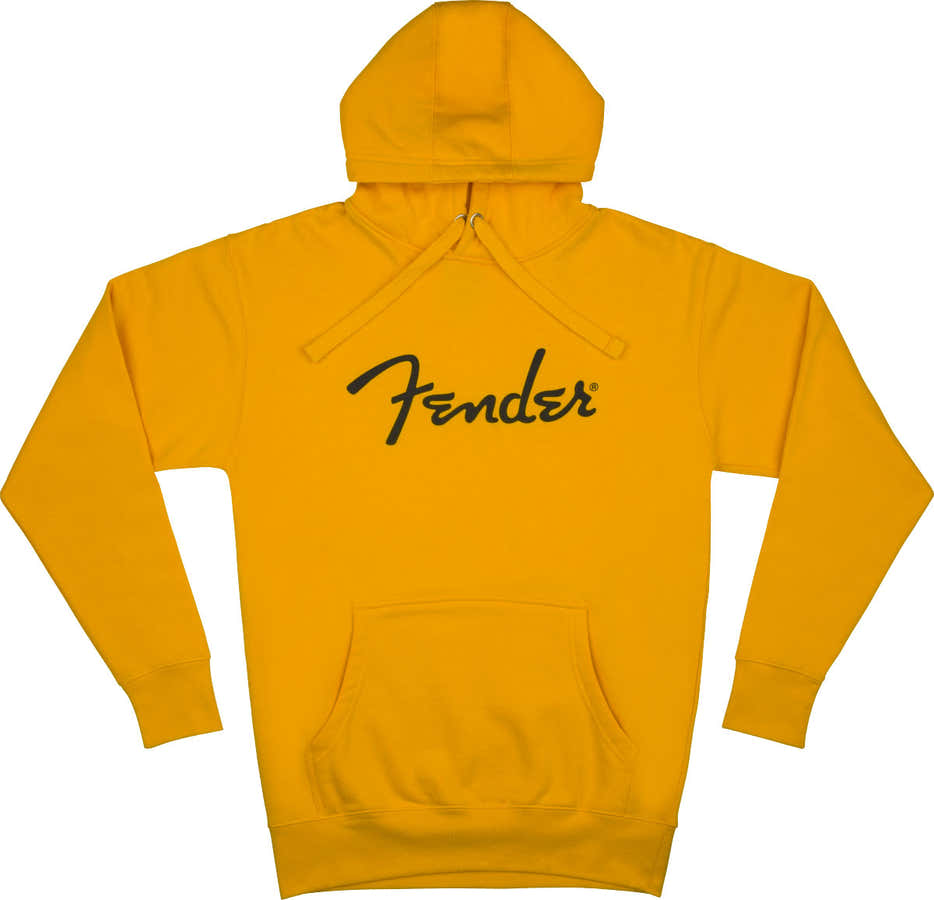 Fender Spaghetti Logo Hoodie Butterscotch Blonde M
