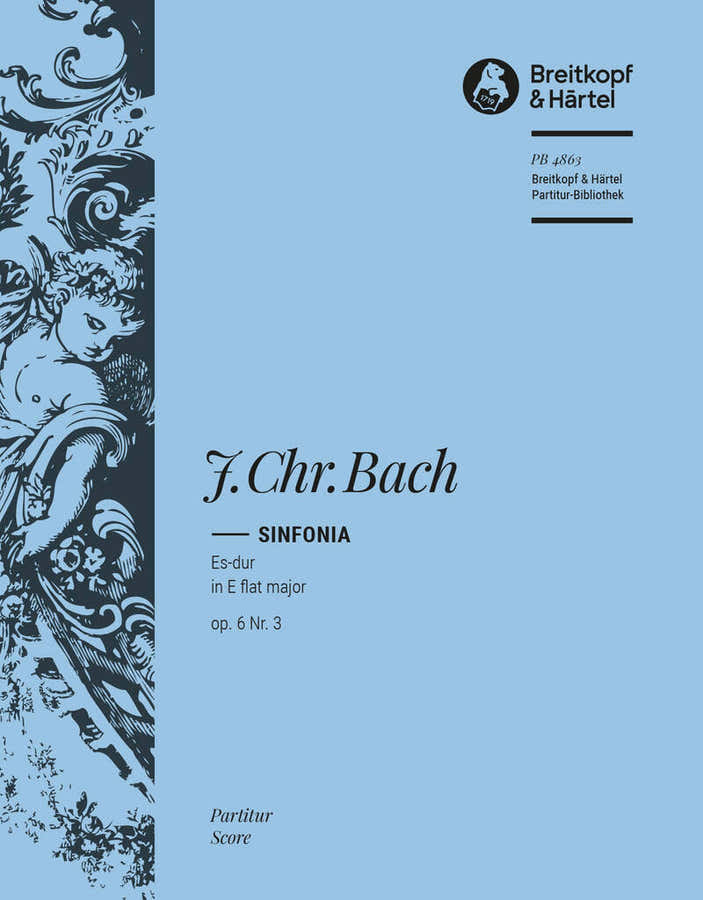 Bach Johann Christian - Sinfonia ES-dur Op. 6/3 - Orchestra