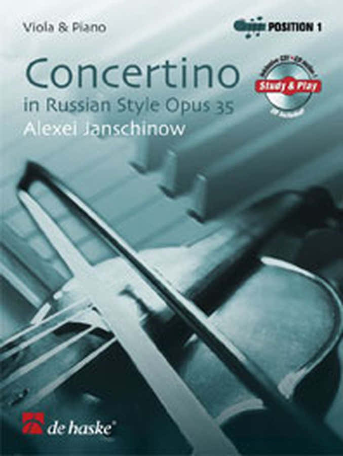 JANSCHINOW ALEXEI - CONCERTINO OP.35 - ALTO PIANO