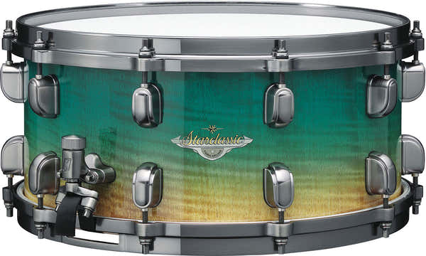 Tama MES1465U-VMMF - Starclassic Maple 14"X6.5" Herrajes de casco de níquel negro ahumado