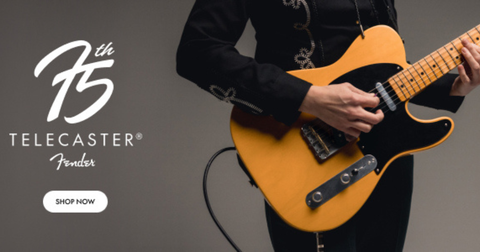 Fender celebra los 75 años de la Telecaster con varios modelos de aniversario