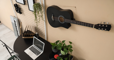 ¿Cómo grabar tu guitarra acústica en casa?