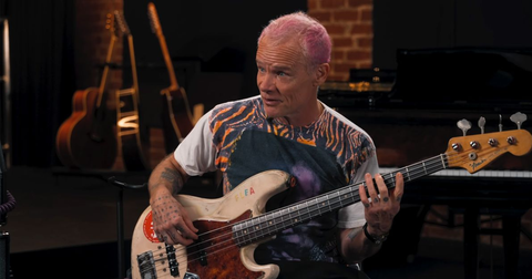 Flea y la Fender Jazz Bass: el groove en estado puro