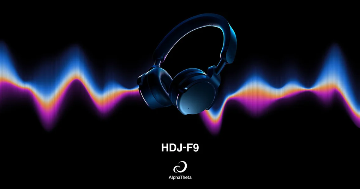 AlphaTheta dévoile le HDJ-F9, un casque DJ sans fil ultra-réactif