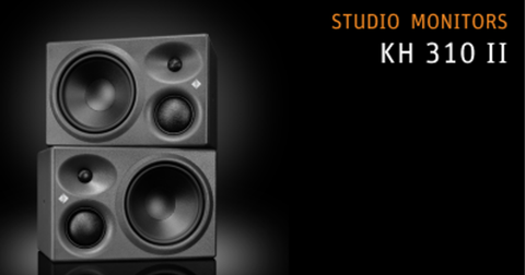 Neumann KH 310 II: el monitor de estudio de 3 vías ahora con DSP