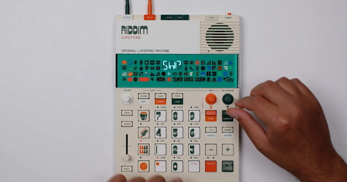 EP-40 Riddim Supertone : le nouveau sampler dub et reggae