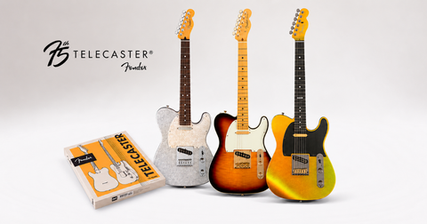 Fender regala un libro de coleccionista al comprar una Telecaster 75.º aniversario