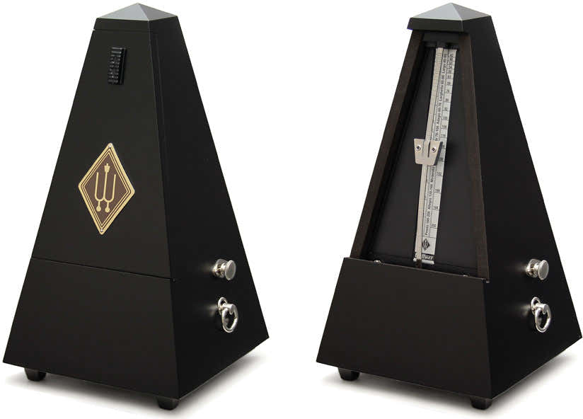 METRONOME PYRAMIDAL BLACK MATT BLACK 816M