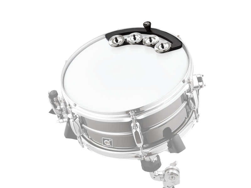 BBTA1BK - PANDERETA BACKBEAT PARA CAJA Y TOM 10 / 12