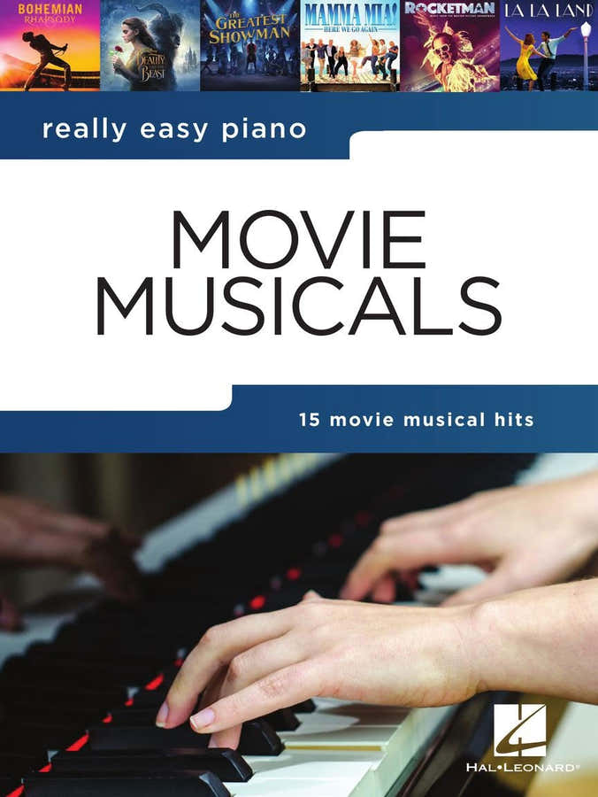 Really Easy Piano: Movie Musicals - Version anglaise