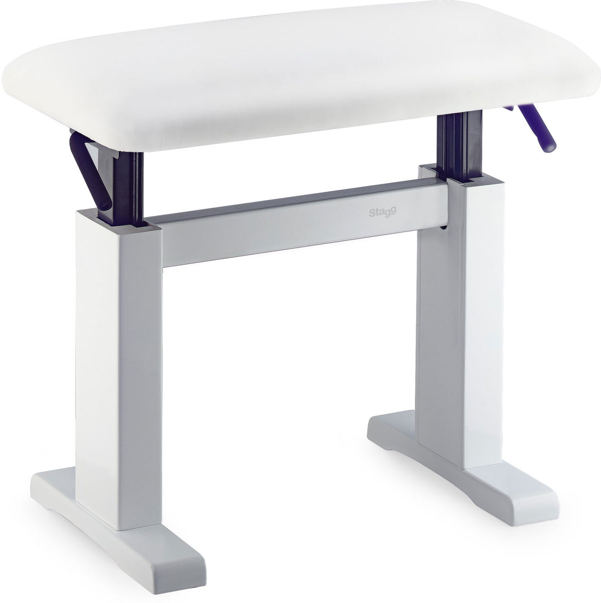 Banqueta para teclado PBH780 WHM SWH Blanco mate