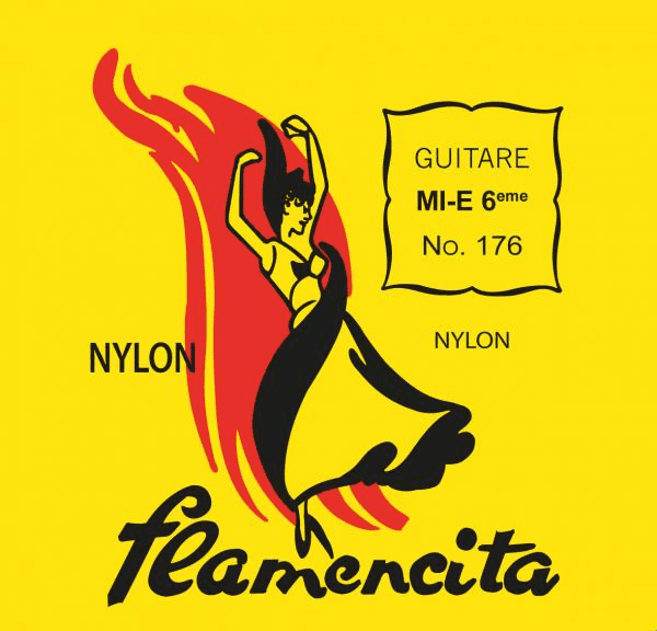 Cuerdas Clásicas Flamencita Repuesto 10 Pieza 6.ª Entorchada Metal Plateado
