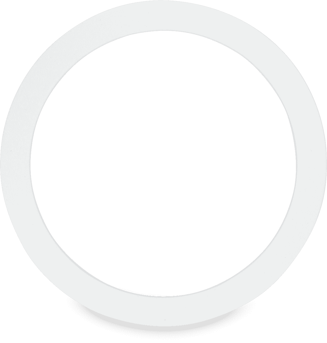 Code Drumheads Orificio 4" Blanco
