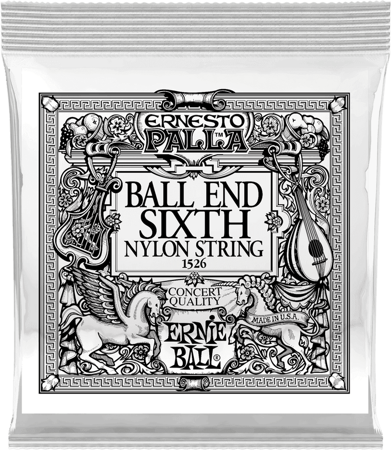 GOLD 6TH ERNESTO PALLA NYLON BALL END CLASSICAL GUITAR STRINGS
