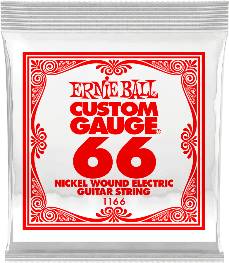 .066 NICKEL WOUND ELECTRIC GUITAR STRINGS