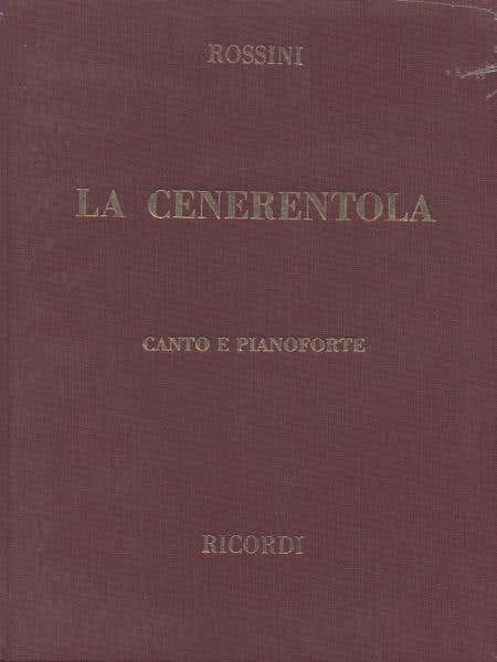 ROSSINI G. - CENERENTOLA - CHANT ET PIANO