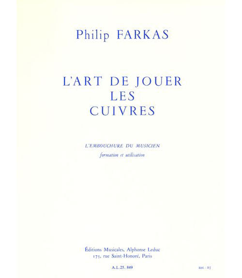Leduc Farkas - L'art De Jouer Les Cuivres